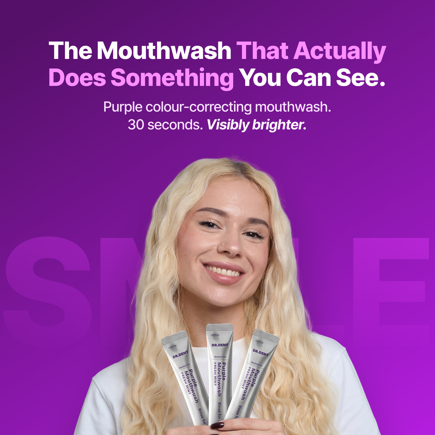 Purple Mouthwash